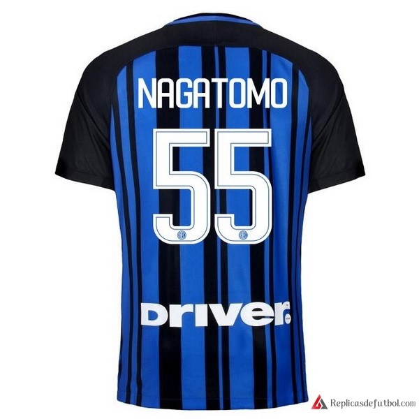 Camiseta Inter Primera equipación Nagatomo 2017-2018